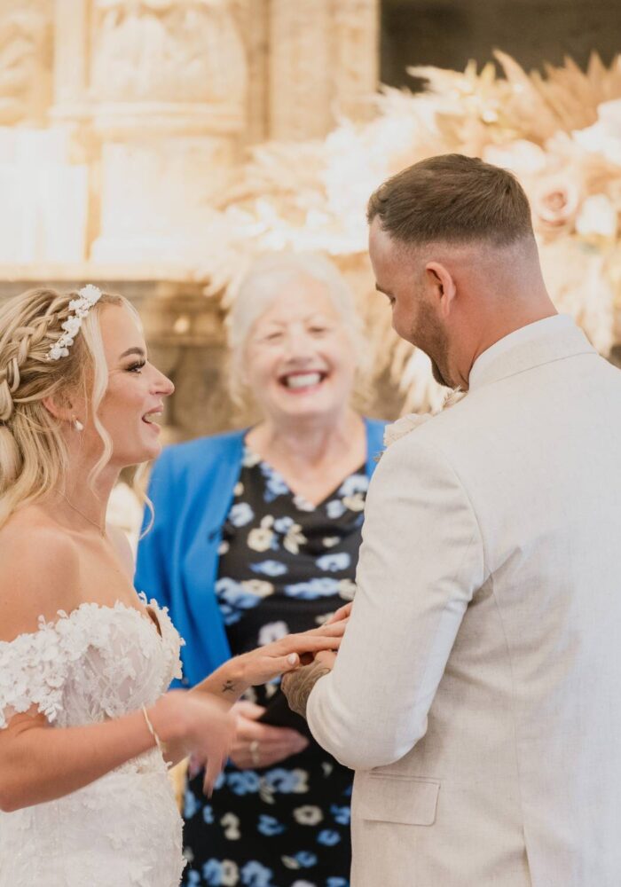 Ring warming, sand ceremonies & rose exchanges: Personalise your wedding ceremony with Northumberland Registrars