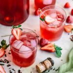 Hibiscus and Aperol pitcher