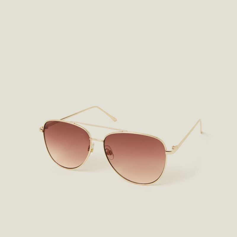 Accessorize – Metal Aviator Sunglasses - £17.00