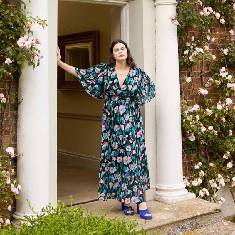 Joanie – Celia Birtwell x Joanie Maxi Dress - £129.00 