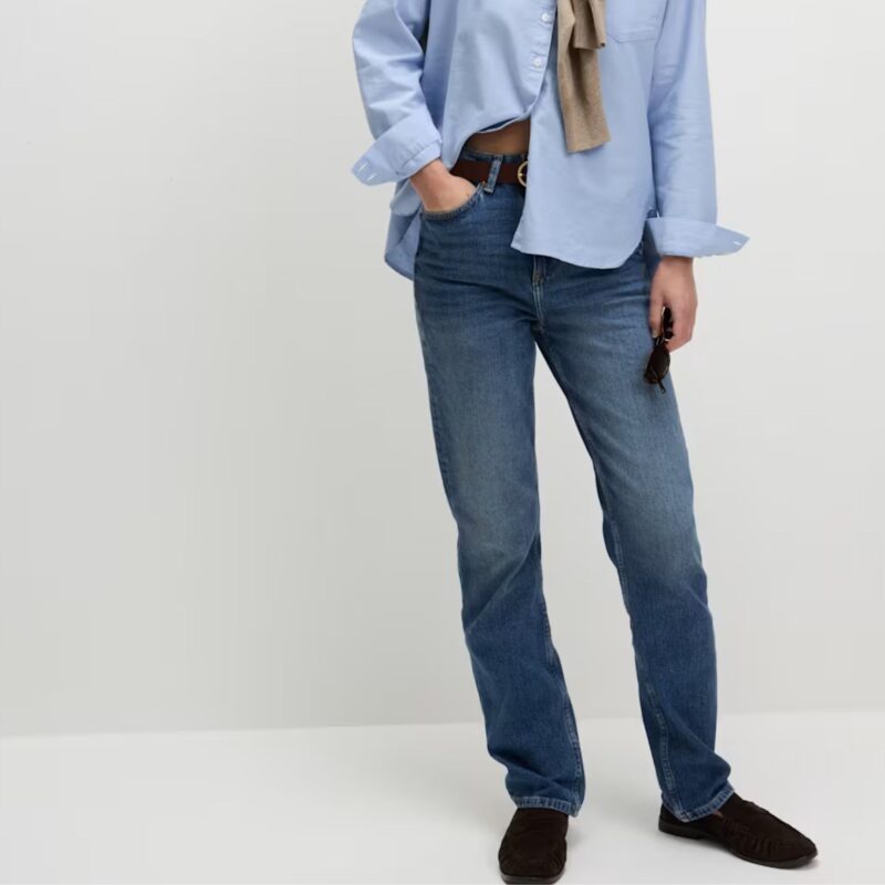 High Waisted Stovepipe Jeans - £29.50