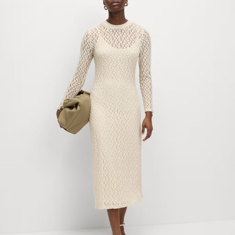 Lace Midaxi Column Dress - £49.50