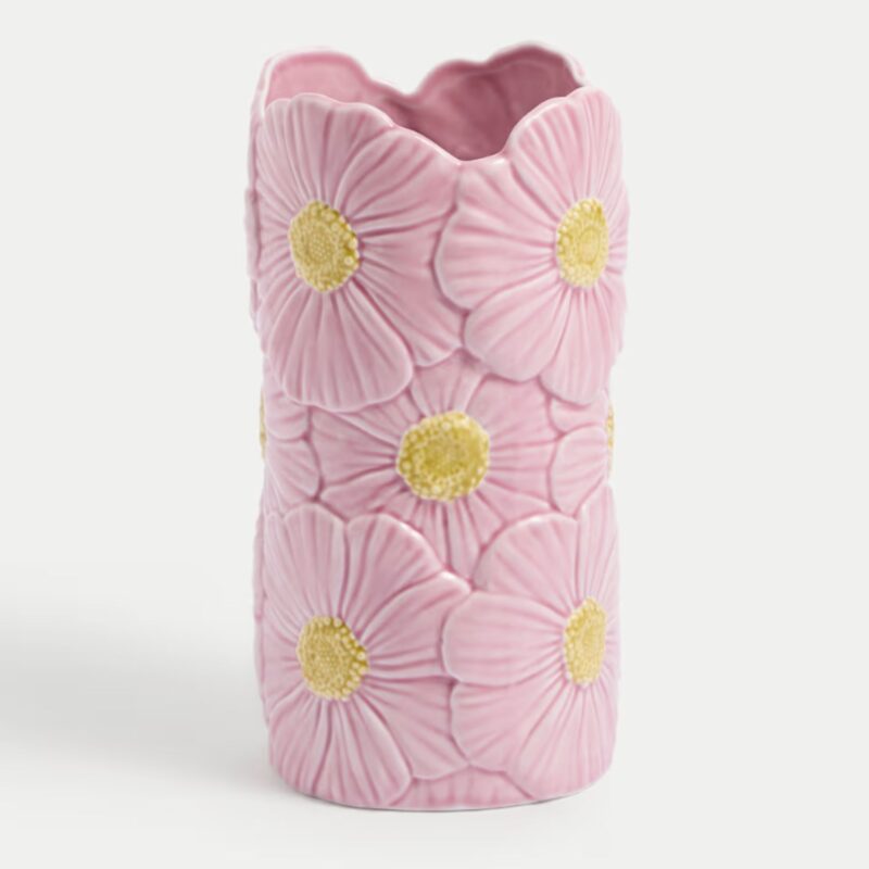 M&S – Daisy Cylinder Vase - £19.50