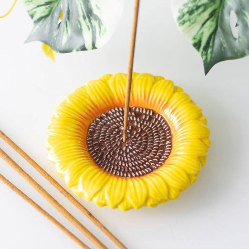 Homely Homeware – Sunflower Incense Stick Holder - £7.49