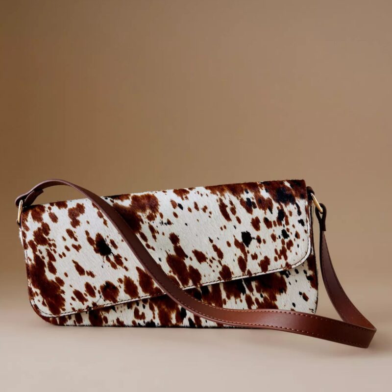 Anthropologie – Cow Print Shoulder Bag - £88.00