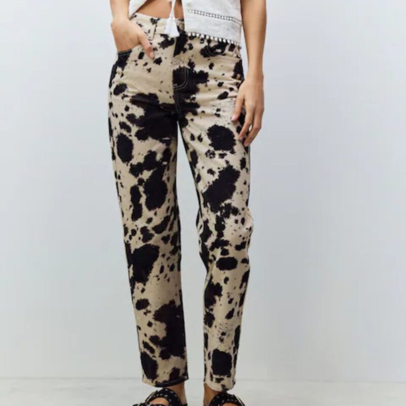 NEXT – Cow Print Jeans - £45.00