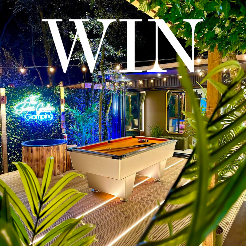 WIN a luxury glamping stay at multi-award-winning The Secret Garden worth over £300