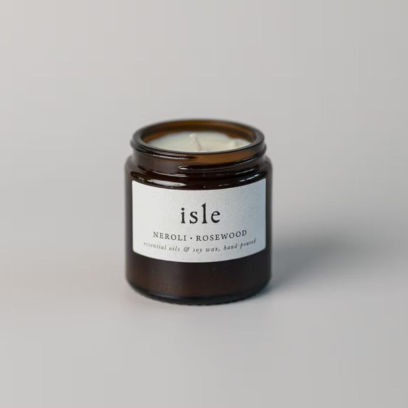 Isle Handcrafted – Neroli & Rosewood Candle - £13.00