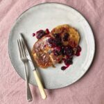 Hot cross bun French toast