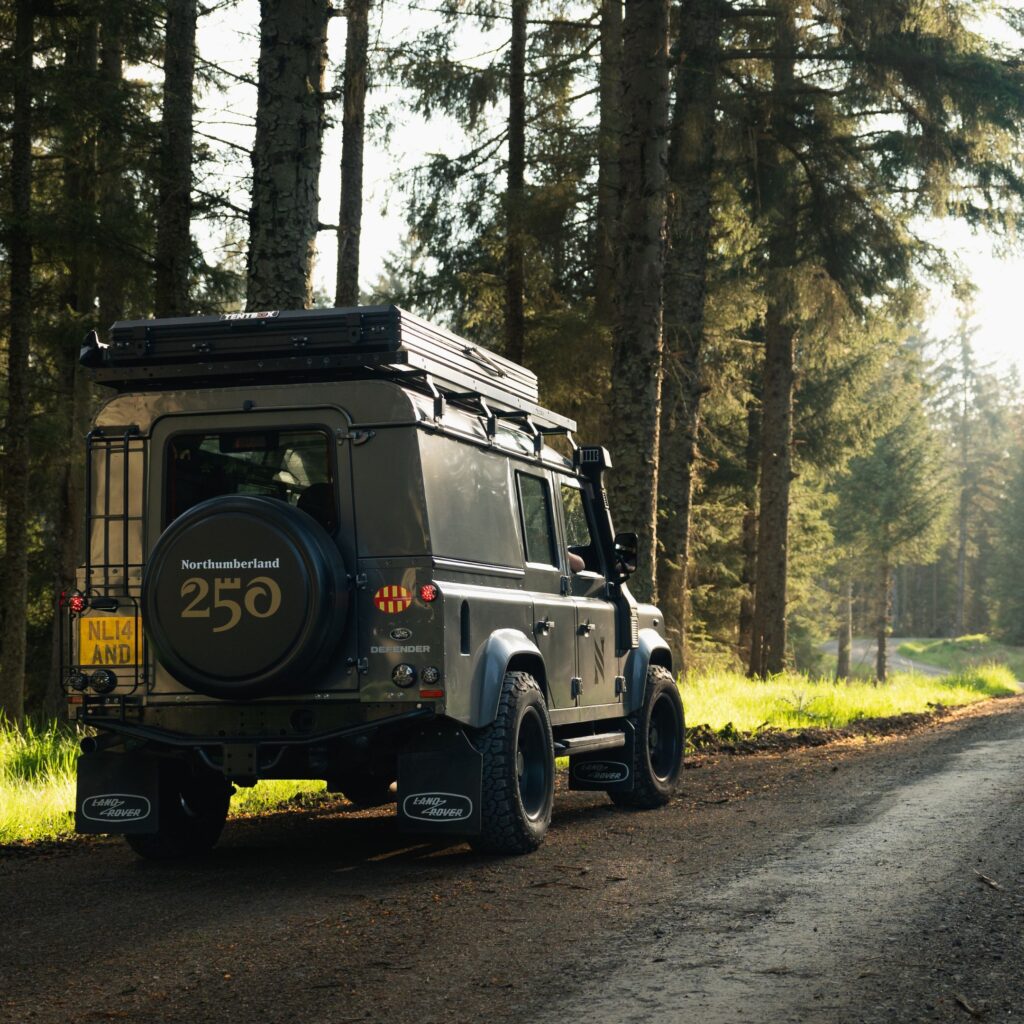Explore Northumberland like never before with Northumberland Defender Hire