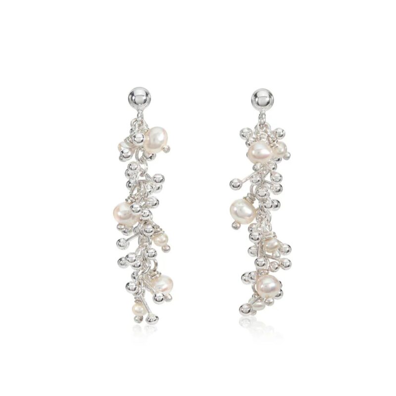 The Biscuit Factory – Joy Pearl Drop Earrings - £280.00