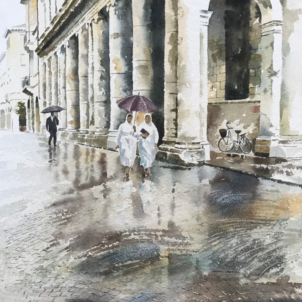 Artist Alan Reed features his oil paintings at Blagdon Gallery in Newcastle