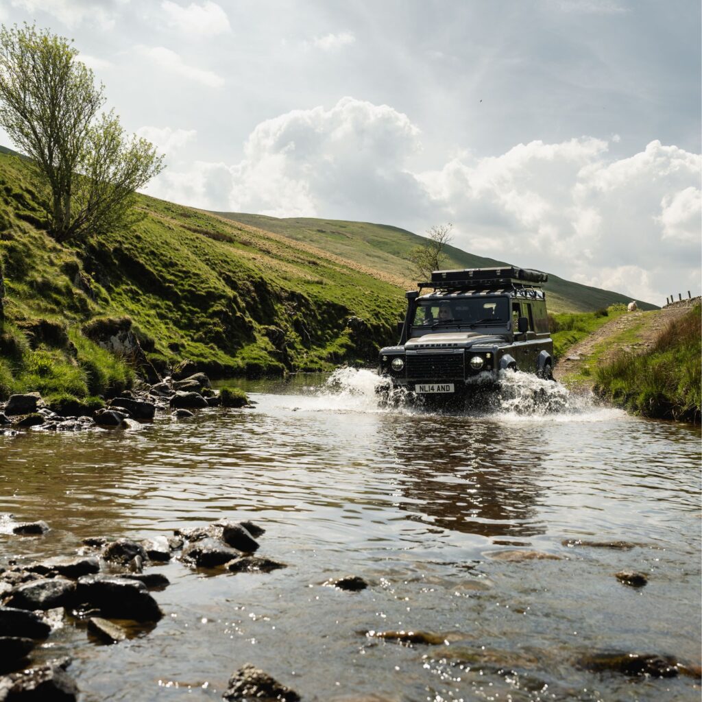 Explore Northumberland like never before with Northumberland Defender Hire