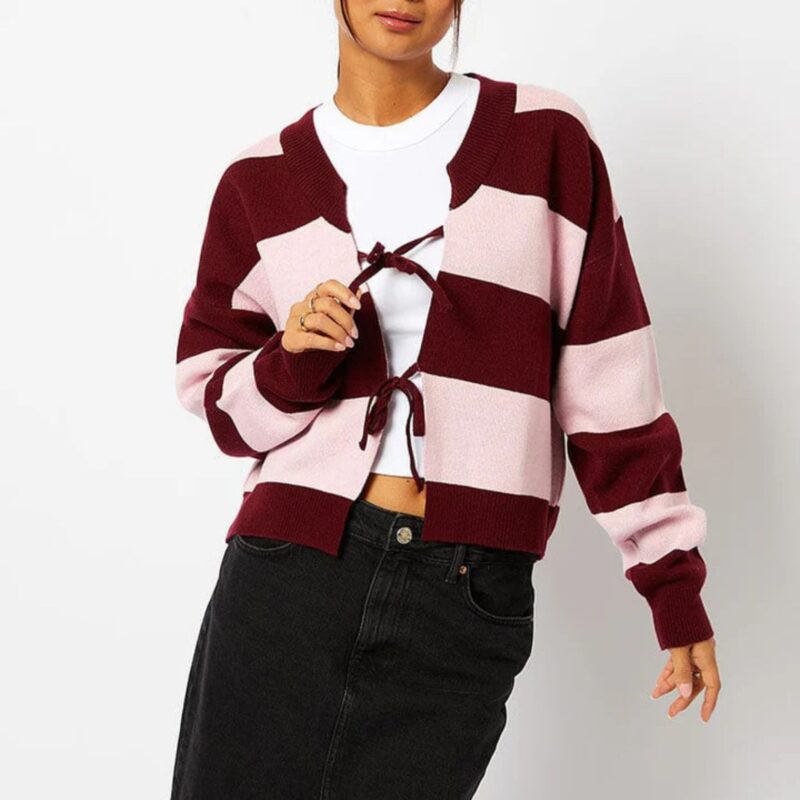 Skinny Dip – Bow Knitted Cardigan - £24.50