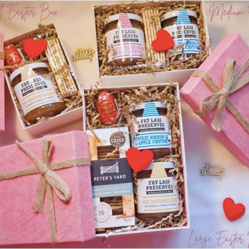 Fat Lass Preserves – Linen Easter Gift Box - £12.45