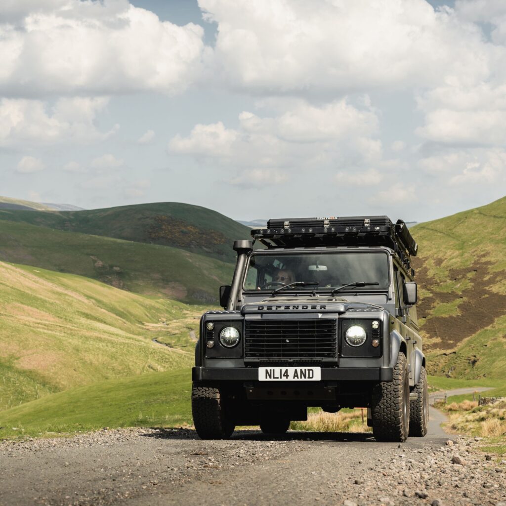 Explore Northumberland like never before with Northumberland Defender Hire