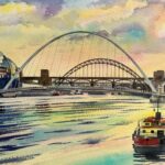 Artist Alan Reed features his oil paintings at Blagdon Gallery in Newcastle
