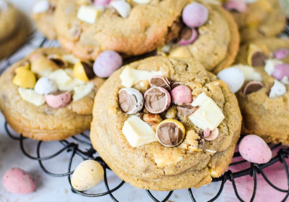 Mini egg cookies