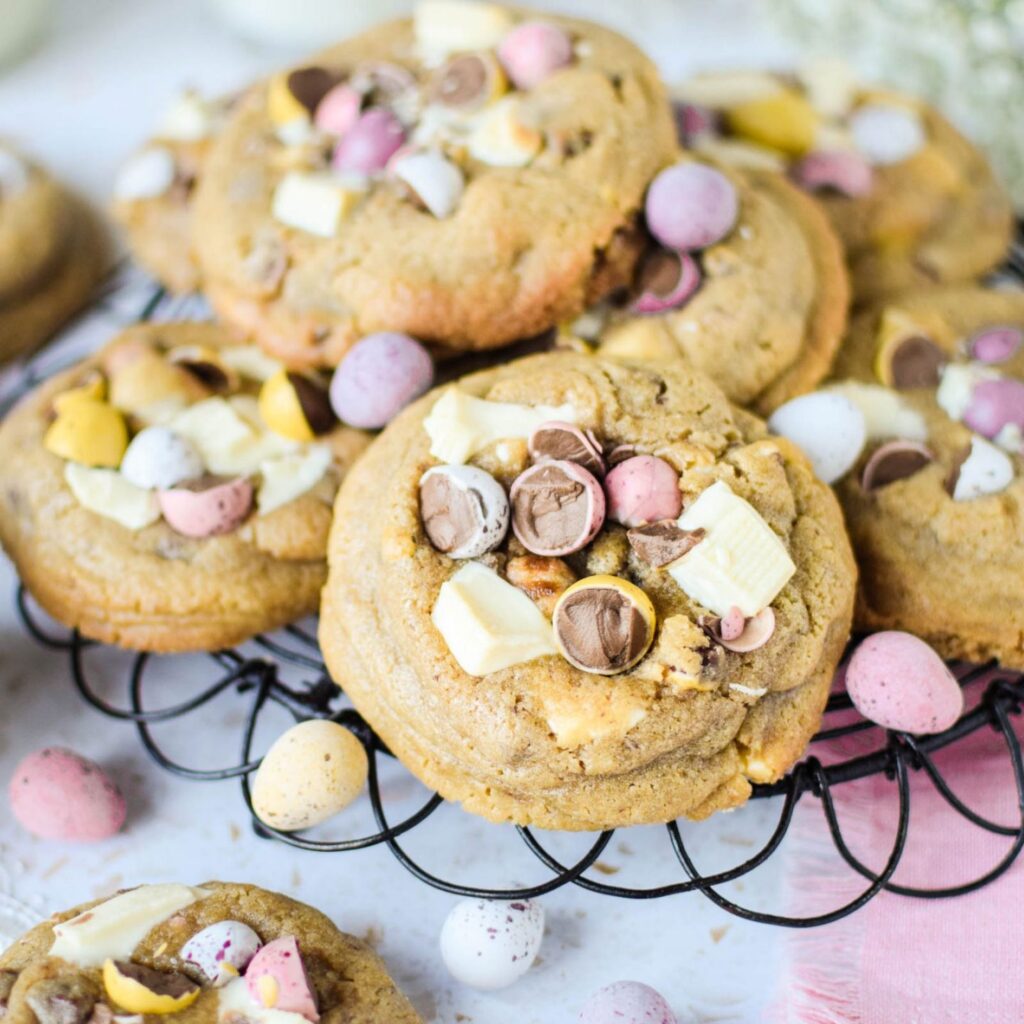 Mini egg cookies