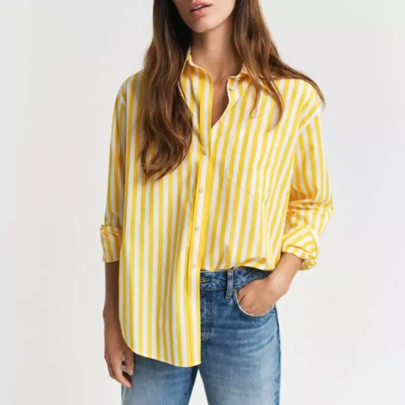 GANT – Classic Striped Poplin Shirt - £95.00