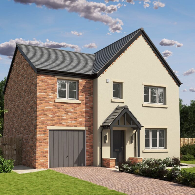 The Chelmsford. A beautifully laid-out four-bedroom family home with open-plan living and an integral garage.