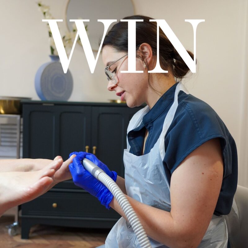 WIN a luxurious one-hour medical pedicure and premium gift bag at Petite Podiatry Co. worth £140