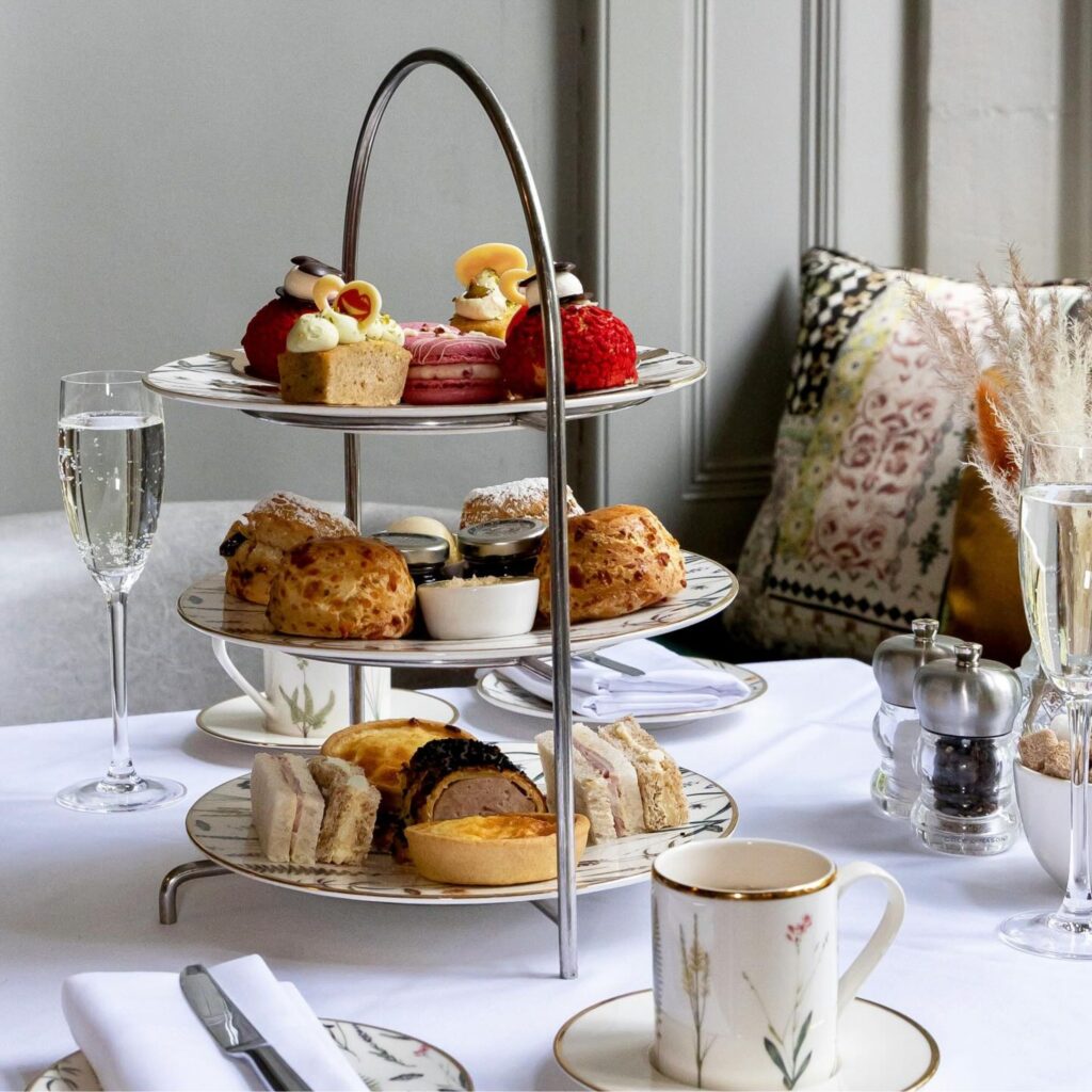 Afternoon tea at Jesmond Dene House