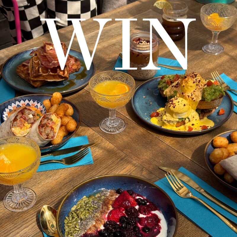 WIN a bottomless brunch for 3 at Cake Stories, Hoults Yard worth over £100